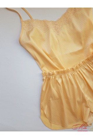 Изумительная пижама Sambario Nicole желтая S